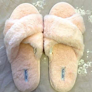 Fuzzy slippers